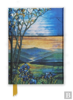 Bertrand.pt - Flame Tree Notebook (Tiffany Leaded Landscape With Magnolia Tree)