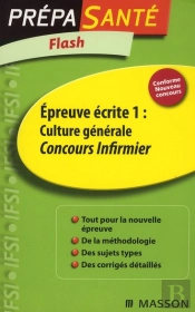 Flash ; Epreuve Écrite T.1 ; Étude De Texte ; Concours Infirmier