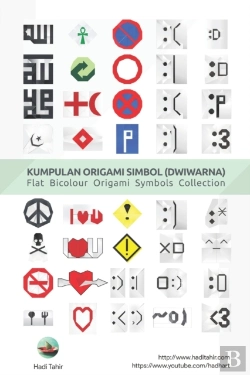 Bertrand.pt - Flat Bicolour Origami Symbols Collection