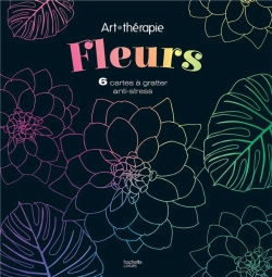 Bertrand.pt - Fleurs - 6 Cartes A Gratter Anti-Stress