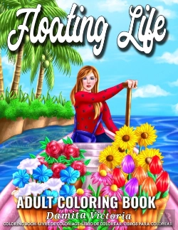 Bertrand.pt - Floating Life | Adult Coloring Book