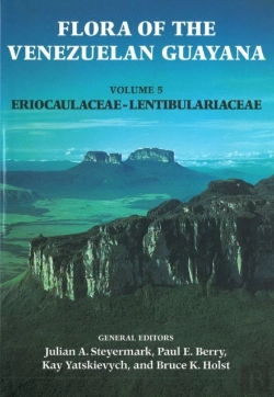 Bertrand.pt - Flora Of The Venezuelan Guayana, Volume 5 - Eriocaulaceae-Lentibulariaceae