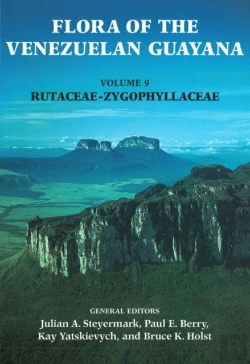 Bertrand.pt - Flora Of The Venezuelan Guayana, Volume 9 - Rutaceae-Zygophyllaceae