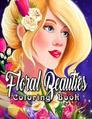 Floral Beauties Coloring Book