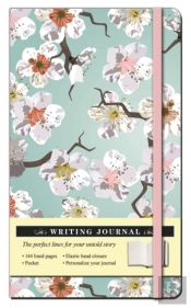 Floral White Blossom Journal