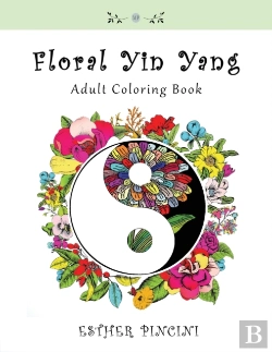 Bertrand.pt - Floral Yin Yang Adult Coloring Book