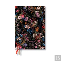 Bertrand.pt - Floralia (William Kilburn) Midi 18-Month Dayplanner 2024