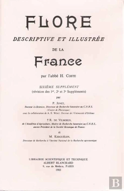 Bertrand.pt - Flore Descriptive Et Illustrée De La France ; 6e Supplément