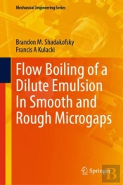 Flow Boiling Of A Dilute Emulsion In Smooth And Rough Microgaps