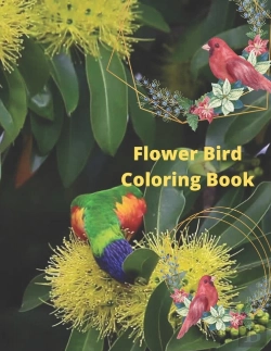 Bertrand.pt - Flower Birds Coloring Book