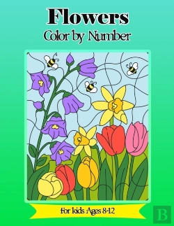 Bertrand.pt - Flower Color By Number For Kids Ages 8-12