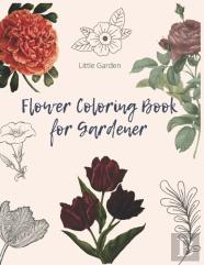 Flower Coloring Book For Gardener