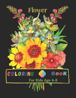 Bertrand.pt - Flower Coloring Book For Kids Age 4-8