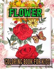 Flower Coloring Book For Kids
