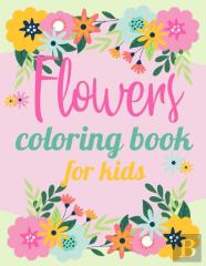 Flower Coloring Book For Kids
