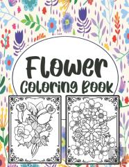 Flower Coloring Book