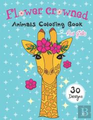 Flower Crowned Animals Coloring Book
