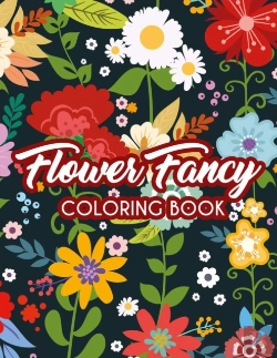 Bertrand.pt - Flower Fancy Coloring Book