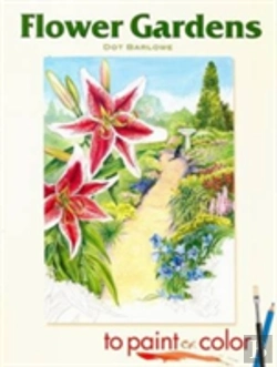 Bertrand.pt - Flower Gardens To Paint Or Color