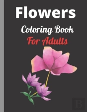 Flowers Adult Coloring Book