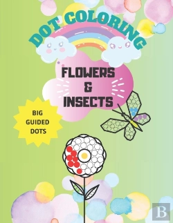 Bertrand.pt - Flowers And Insects Dot Coloring Book