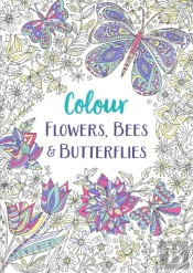 Flowers, Bees And Butterflies