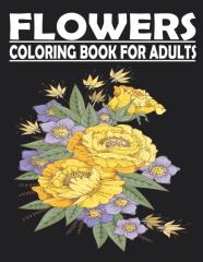 Flowers Coloring Book For Adults