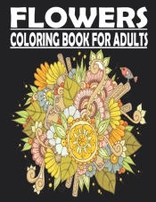 Flowers Coloring Book For Adults