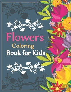 Bertrand.pt - Flowers Coloring Book For Kids
