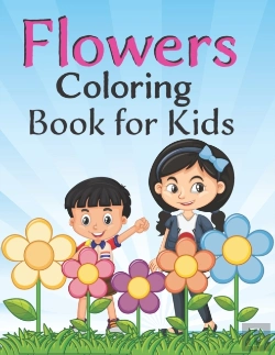 Bertrand.pt - Flowers Coloring Book For Kids