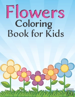 Bertrand.pt - Flowers Coloring Book For Kids