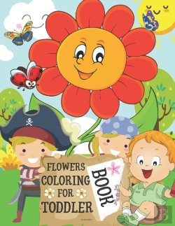 Bertrand.pt - Flowers Coloring Book For Toddlers