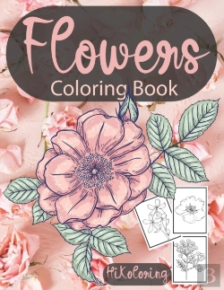 Bertrand.pt - Flowers Coloring Book