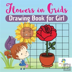 Bertrand.pt - Flowers In Grids Drawing Book For Girl