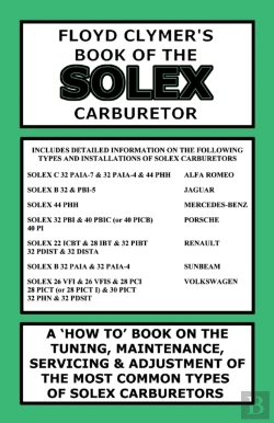 Bertrand.pt - Floyd Clymer'S Book Of The Solex Carburetor