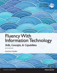Fluency With Information Technology: Global Edition