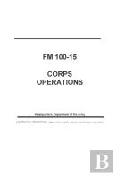 Fm 100-15 Corps Operations