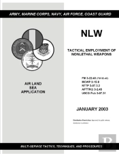 Fm 3-22.40 (Fm 90-40) Tactical Employment Of Nonlethal Weapons