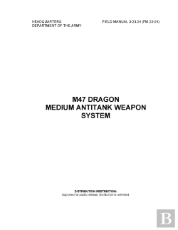 Bertrand.pt - Fm 3-23.24 (Fm 23-24) M47 Dragon Medium Antitank Weapon System