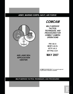 Bertrand.pt - Fm 3-55.12 Multi-Service Tactics, Techniques, And Procedures For Combat Camera Operations
