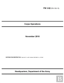 Bertrand.pt - Fm 3-92 Corps Operations