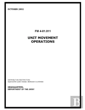Fm 4-01.011 Unit Movement Operations