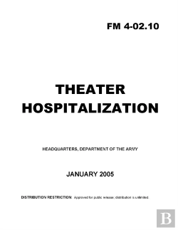 Bertrand.pt - Fm 4-02.10 Theater Hospitalization