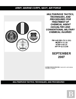 Bertrand.pt - Fm 4-02.285 Multiservice Tactics, Techniques, And Procedures For Treatment Of Chemical Agent Casualties And Conventional Military Chemical Injuries