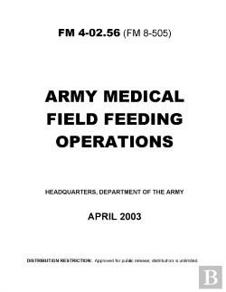 Bertrand.pt - Fm 4-02.56 Army Medical Field Feeding Operations