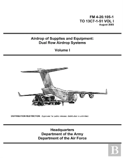 Bertrand.pt - Fm 4-20.105-1 Airdrop Of Supplies And Equipment