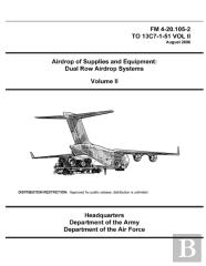 Fm 4-20.105-2 Airdrop Of Supplies And Equipment