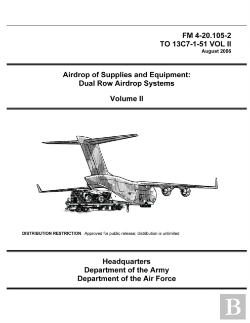 Bertrand.pt - Fm 4-20.105-2 Airdrop Of Supplies And Equipment