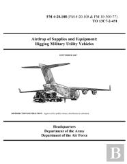 Fm 4-20.108 Airdrop Of Supplies And Equipment