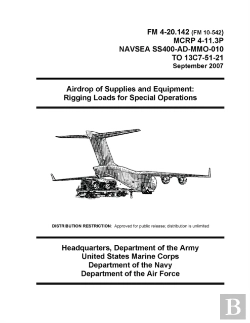 Bertrand.pt - Fm 4-20.142 Airdrop Of Supplies And Equipment